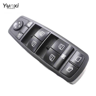 Black Left Window Mirror Switch Control OE NO2518300190 for Mercedes W164 W251 GL320 R320 R500 R63 GL450 GL550