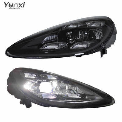 for Porsche Cayenne 958 958.1 2011 2014 Front Light Headlights Upgrade to 2023 Headlamp Matrix Style LED Head Light