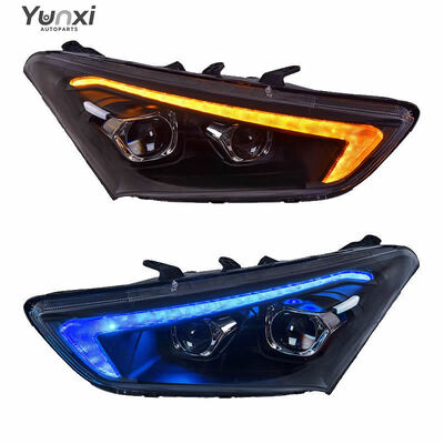 for Hyundai MISTRA 2017 2019 Auto Parts LED Head Lights Headlights Front Lmap Upgrade LED Headlamp DRL