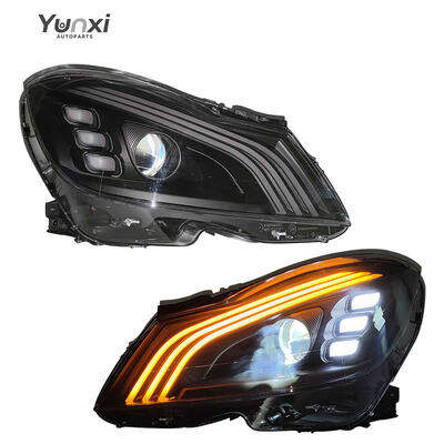 LED Headlamps for Mercedes Benz C-Class W204 2011-2014 C180 C200 Upgrade Maybach 6000k Color New Automotive Accessories