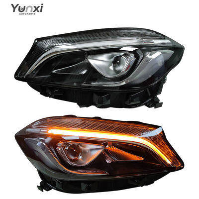 Car Headlamps for Mercedes W176 Headlight Upgrade 2013-2018 A45 A180 LED Automotive Accessories DRL