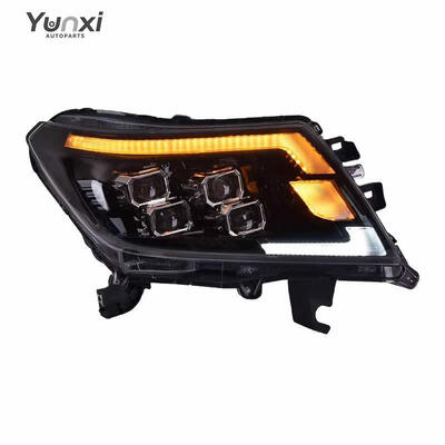 For Nissan Navara NP300 Navarra Headlights 2014 2023 Auto Parts Head Lamp Head Lights Upgrade LED Headlamp DRL