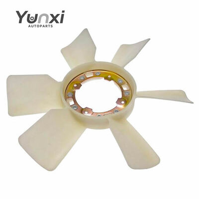 AGQ VP PART Plastic 6 Blade Clutch Fan TY-IS0090 Replaces OE NO.5136620120 for Isuzu NPR 4HE1 Cooling Fan