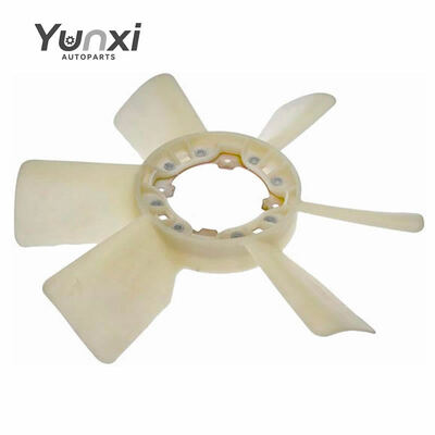 AGQ VP PART Plastic 6 Blade Clutch Fan TY-IS0090 Replaces OE NO.5136620120 for Isuzu NPR 4HE1 Cooling Fan