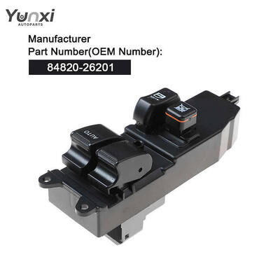 Front Right Driver Side Door Power Window Switch OE NO.84820-26201 8482026201 for Toyota Hiace 2006-2013