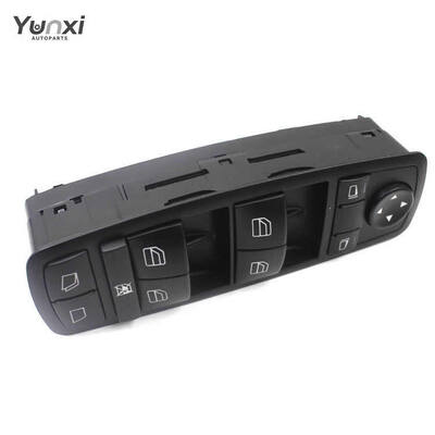 Black Left Window Mirror Switch Control OE NO2518300190 for Mercedes W164 W251 GL320 R320 R500 R63 GL450 GL550