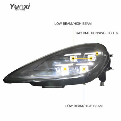 Porsche Cayenne 2018 2019 2020 2021 9ya Upgrade 9y0 2024 Cayenne Led Matrix Headlights Plug and Play