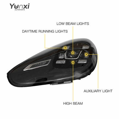 for Porsche Cayenne Parts Plug and Play LED Head Light 2015-2017 92A 958 958.2 Head Lamp Auto LED Headlights