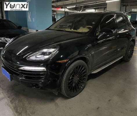 for Porsche Cayenne 958 958.1 2011 2014 Front Light Headlights Upgrade to 2023 Headlamp Matrix Style LED Head Light