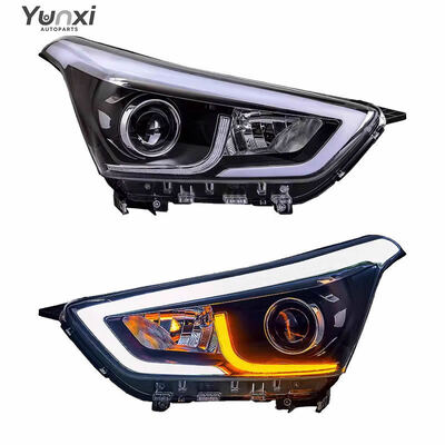 for Hyundai IX25 CRETA 2015 2019 Car Accessories LED Head Lights Headlights Front Lmap Upgrade LED Durable Headlamp DRL