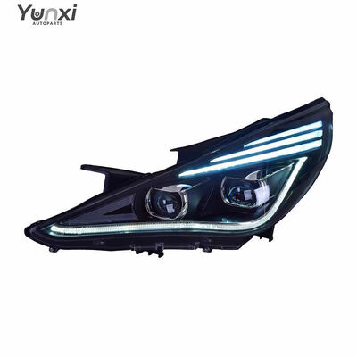 LED Head Lamp for Hyundai Sonata 2011-2015 Plug Play DRL Headlights Upgrade with 6000k Color Temperature New Condition