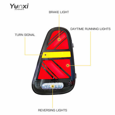 For BMW MINI Cooper Car TaiL Light Assembly R50 R52 R53 Taillight 2001-2007 Upgrade LED Tail Lamp Car Accessories