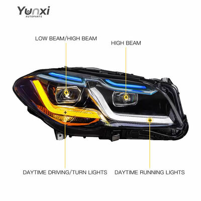 Car LED Headlight for BMW 5 Series F10 Head Light 2011-2017 Front Light Upgrade F18 LED Headlamp LED Headlights