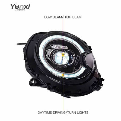 For BMW MINI Cooper 2007-2013 R55 R56 R57 R58 R59 Headlamp Upgrade New LED Head Light DRL Dynamic LED Headlights
