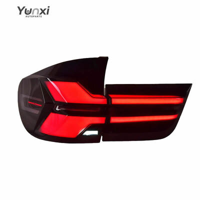For BMW E70 Tail Light 2007-2013 Upgrade Rear Light LED Turn and Signals Brake Lights with Emark Taillight