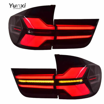 For BMW E70 Tail Light 2007-2013 Upgrade Rear Light LED Turn and Signals Brake Lights with Emark Taillight