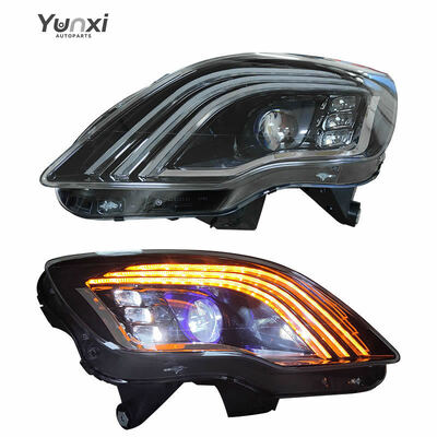 LED Headlamp Assembly for Mercedes Benz W204 2011-2014 Plug-and-Play Auto DRL Upgrade 6000k New for C180 C200 Models