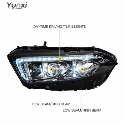 For Mercedes Benz Class W177 A180/A200 LED Headlight Assembly 2019-2022 Model Upgrade Head Lamps