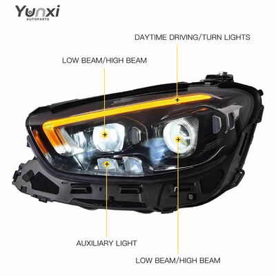 For Mercedes Benz E-Class W213 OEM Car Parts Upgrade LED Headlight 2021-2023 Front Light E260 E300 Head Lamps Assembly