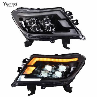 For Nissan Navara D23 NP300 Headlights 2014 2023 Car Accessories Front Head Light Upgrade LED Headlamps