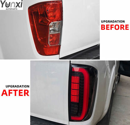 For Navara Np300 D23 D40 Taillights LED Rear Light Upgrade Back Brake Fog Lights Signal Indicator Rear Lamps