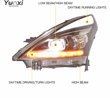 For  Nissan Teana Altima J32 LED Headlight 2008-2012 Plug-and-Play Projector Head Lamp Upgrade Head Lights Projectors