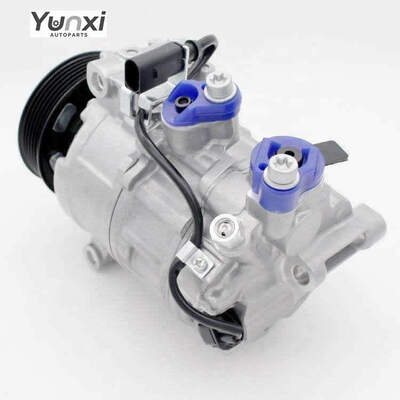 Car Air Electric AC Compressor 8E0260805BA for Audi C6 Q5 C7 A7 2012-2015 Air Conditioner Pump Direct Replacement